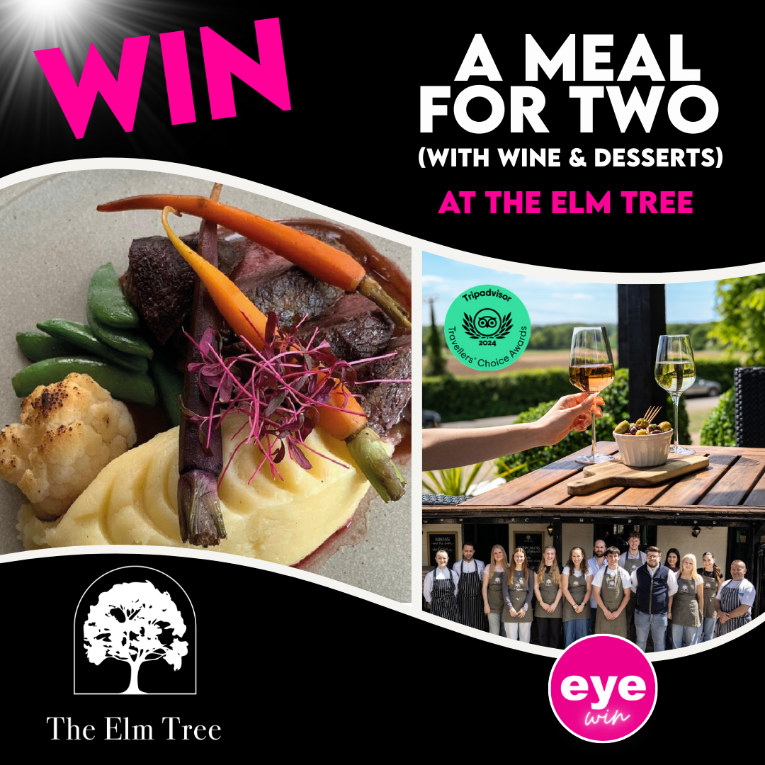 Win a Meal for two with desserts & wine at The Elm Tree Win a Meal for two with desserts & wine at The Elm Tree
