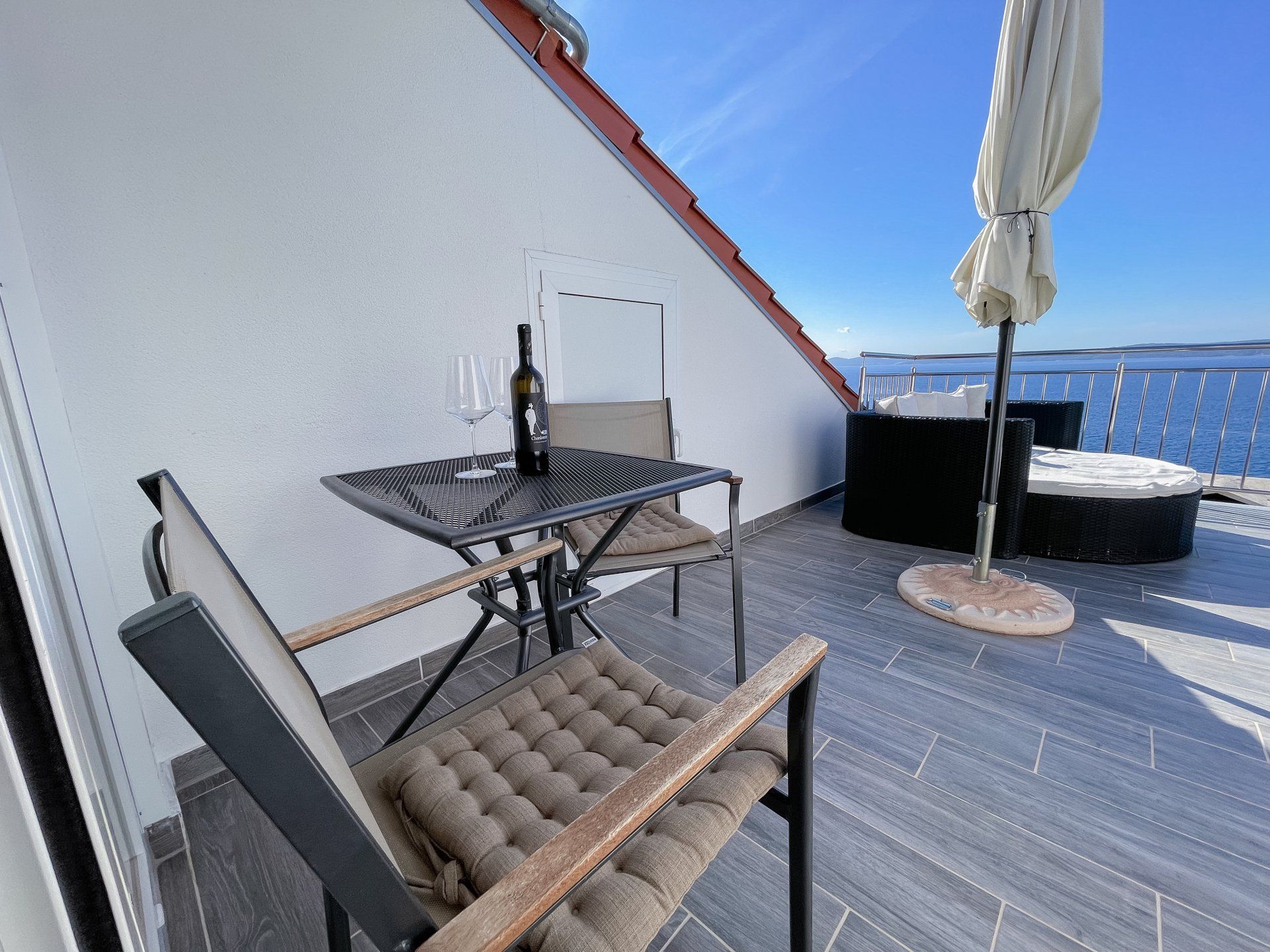 Roof terrace