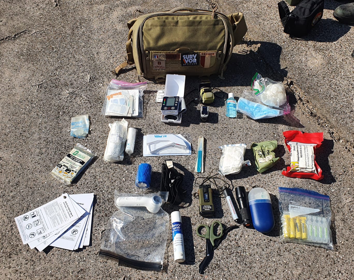 trousse médicale survie