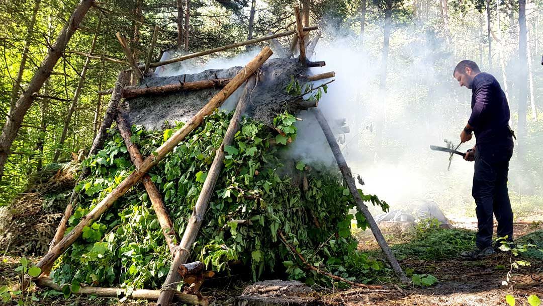 fumoir naturel foret