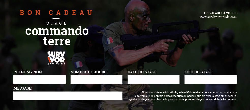 stage commando terre