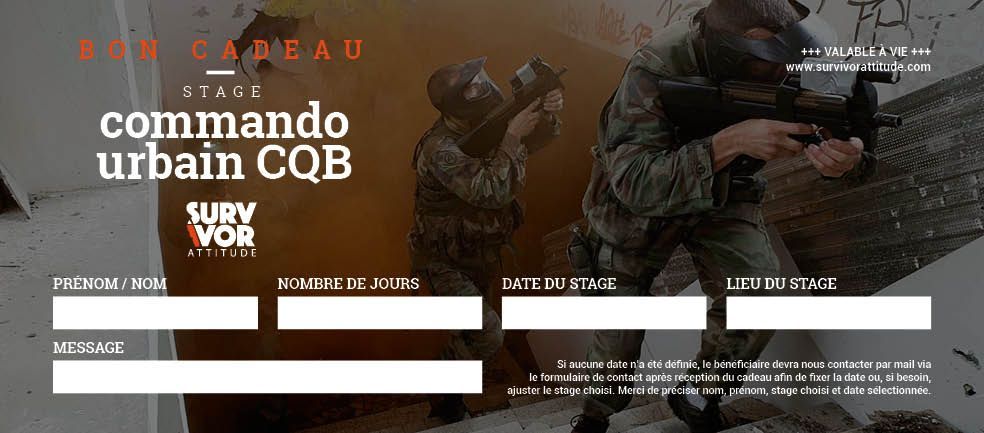stage commando urbain cqb