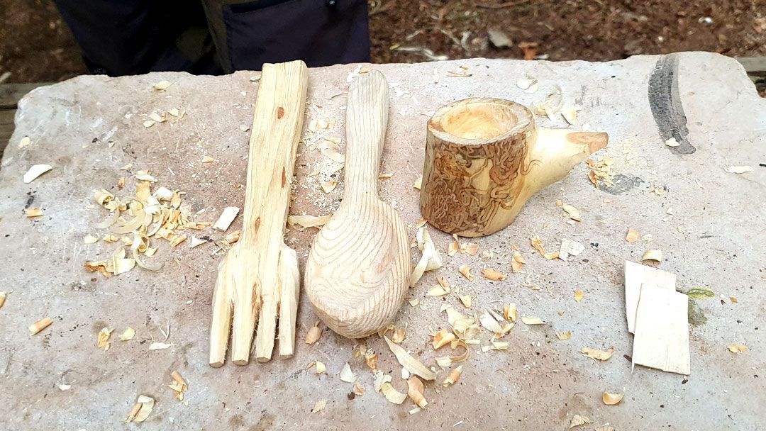 confection cuillère en bois