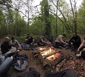 feu de camp survie