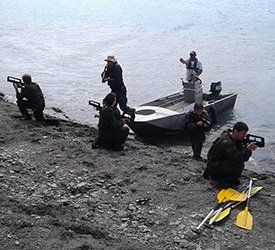 commando bateau