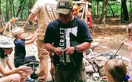 Philippe moniteur bushcraft et survie