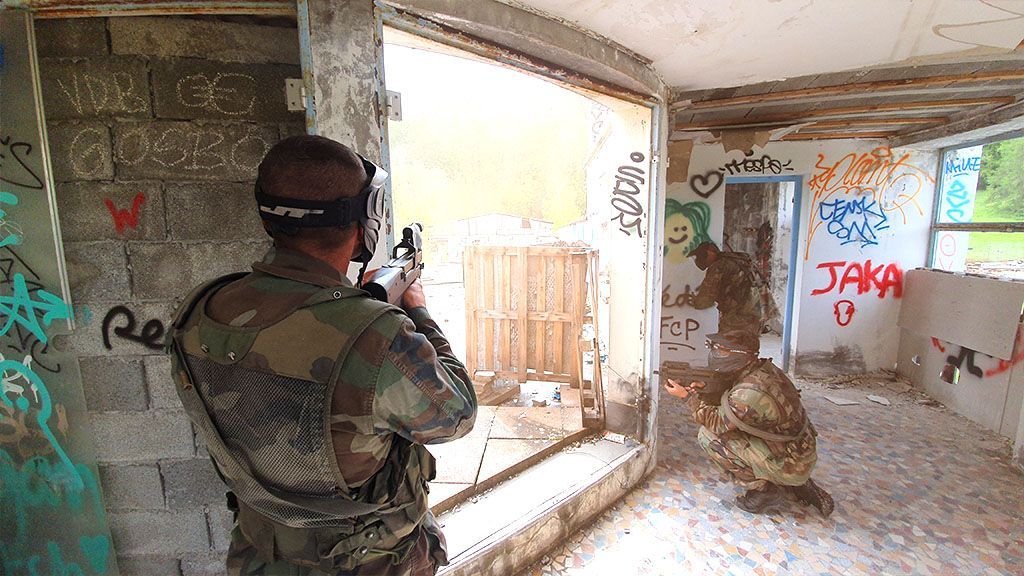 infiltration trinôme commando