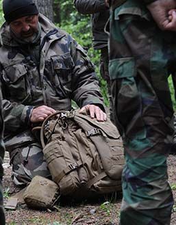 Frédéric Cuvelier instructeur commando civil