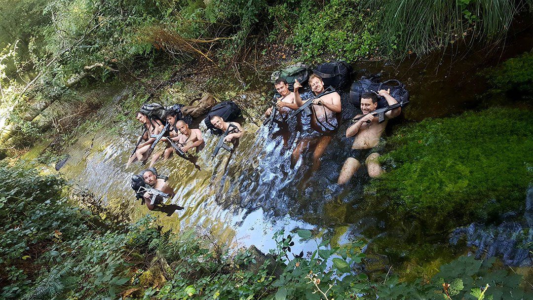 arme militaire eau