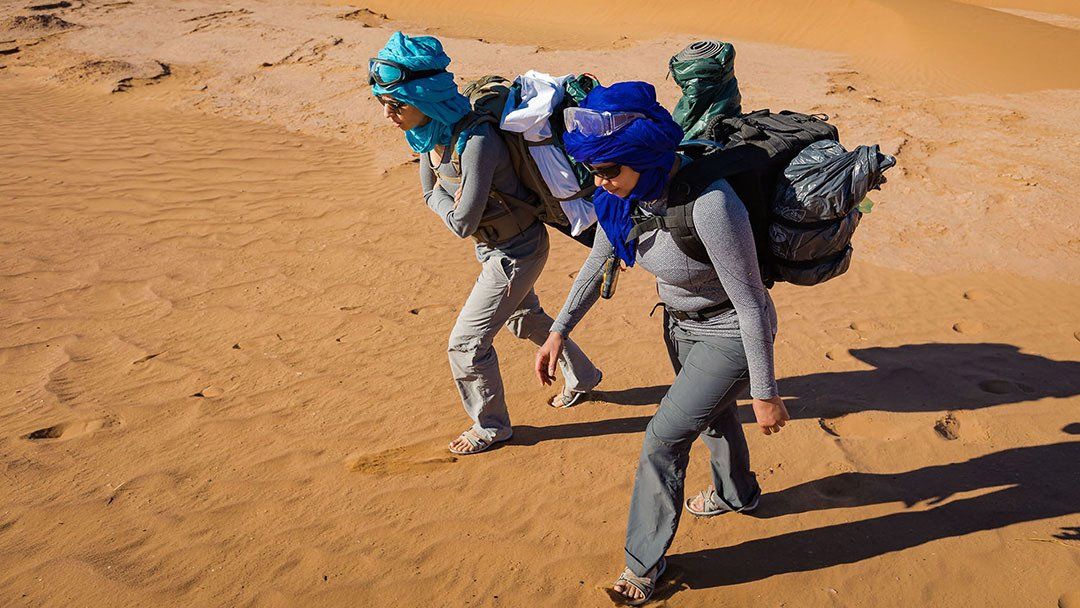 trek survie désert