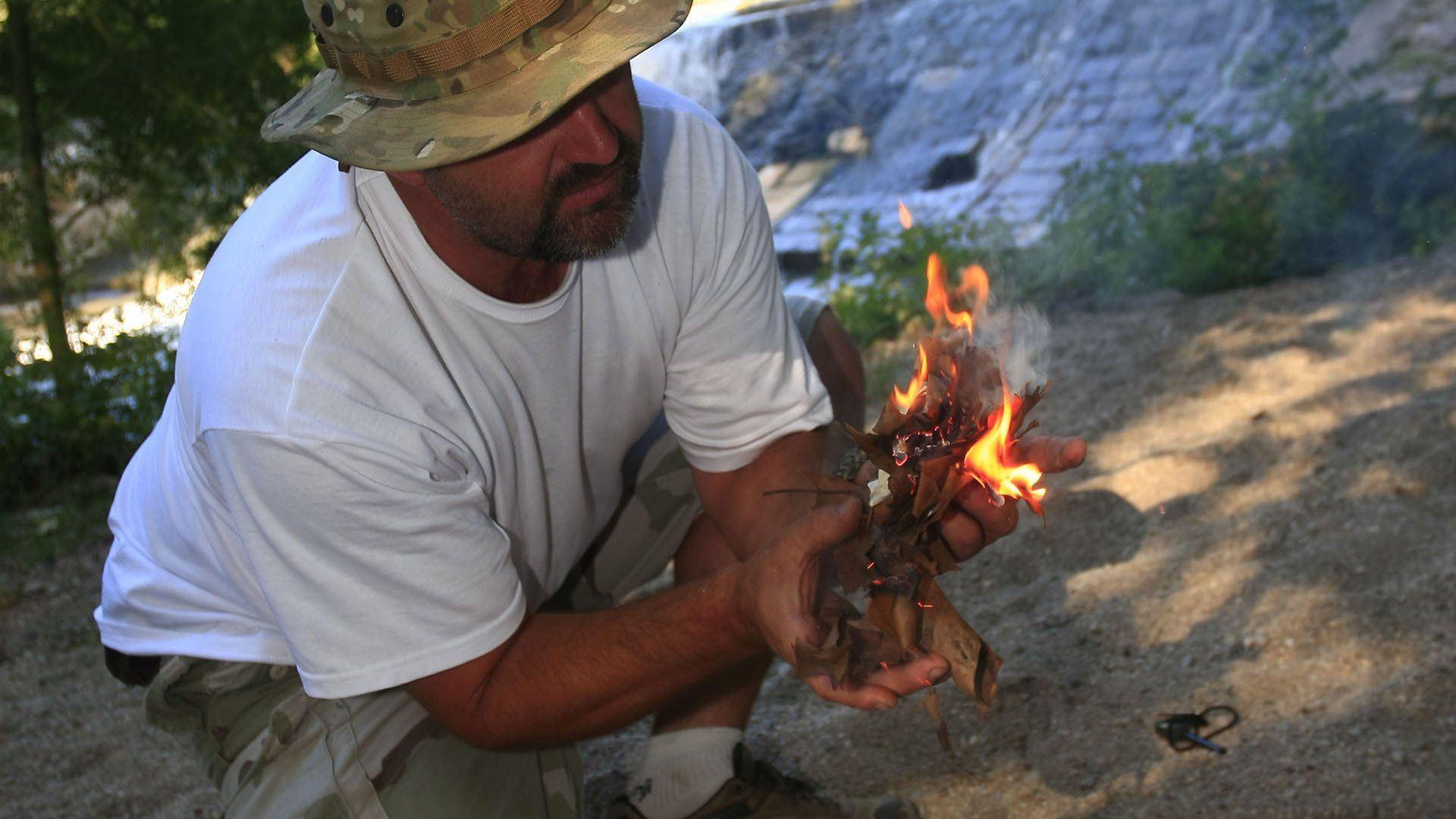 faire du feu