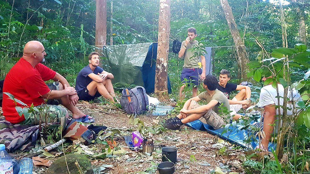 stage survie camp jungle
