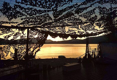 lieu de detente après un stage de survie