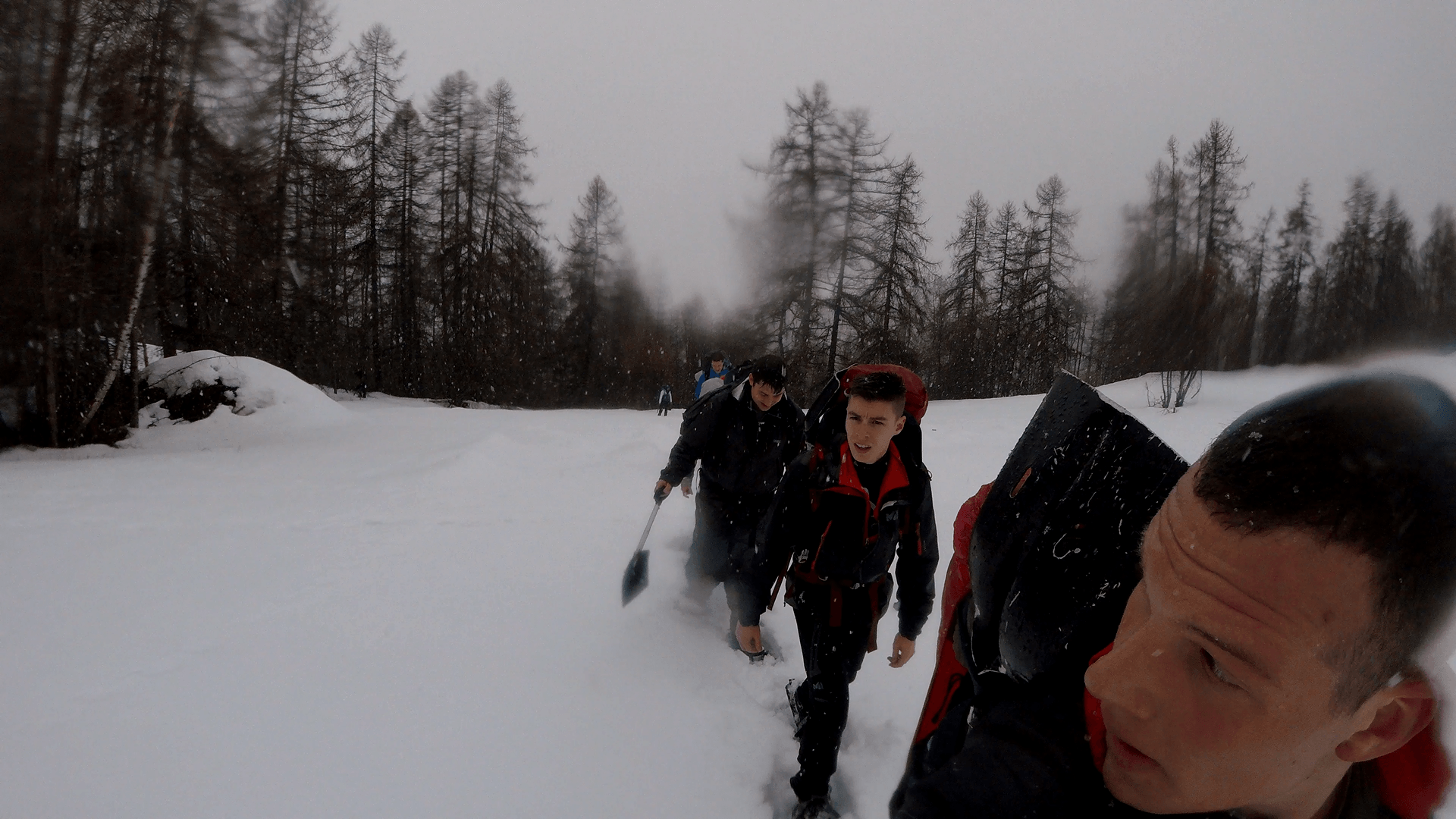 marche neige survie froid