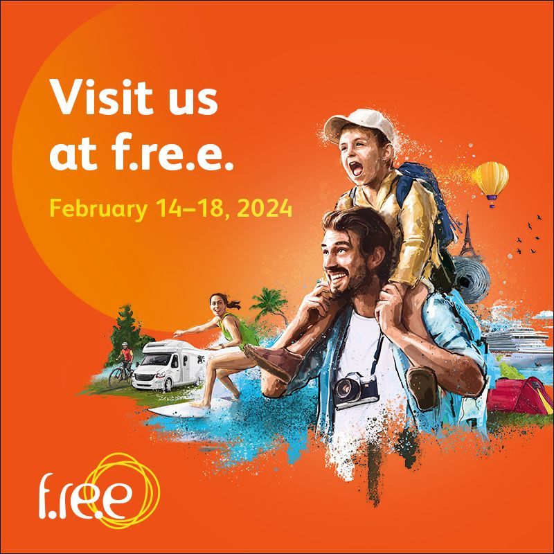 PIAPIOS® Sandals auf der Freizeitmesse f.re.e 2024 in München