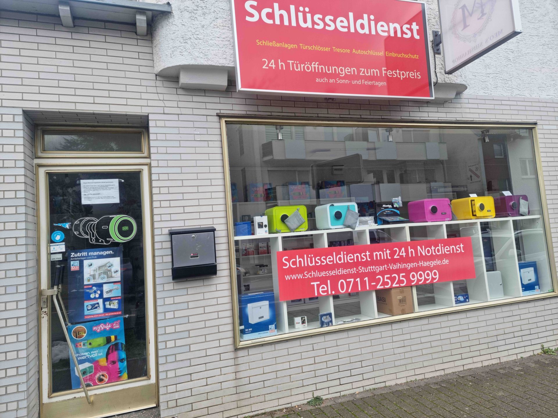 Schlüsselnotdienst Stuttgart Haegele Ladengeschäft