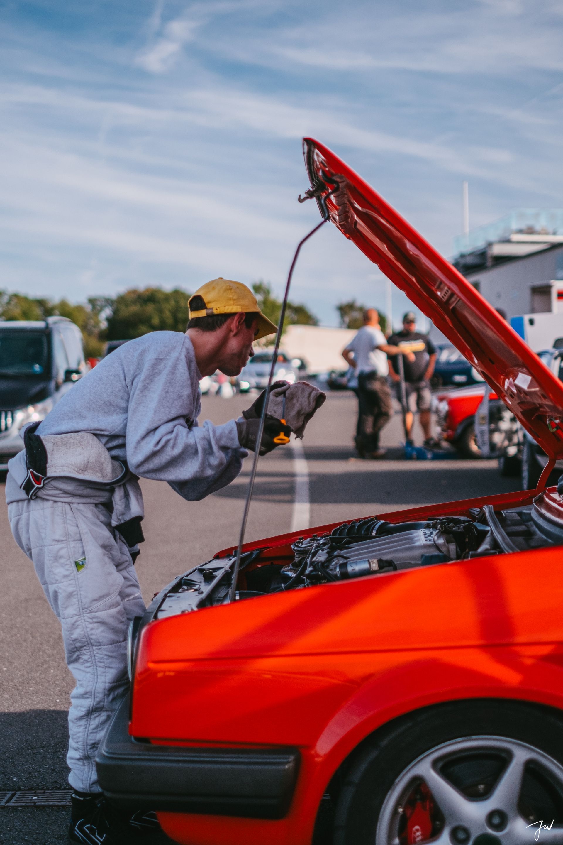 Trackday Bilster Berg März 2025 VW Golf 2