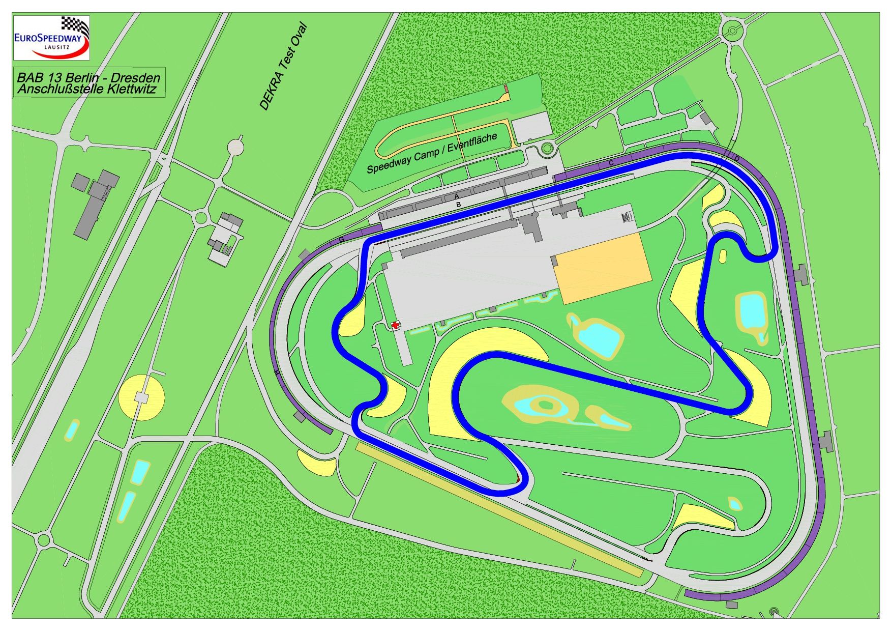Dekra Lausitzring Trackday STreckenverlauf