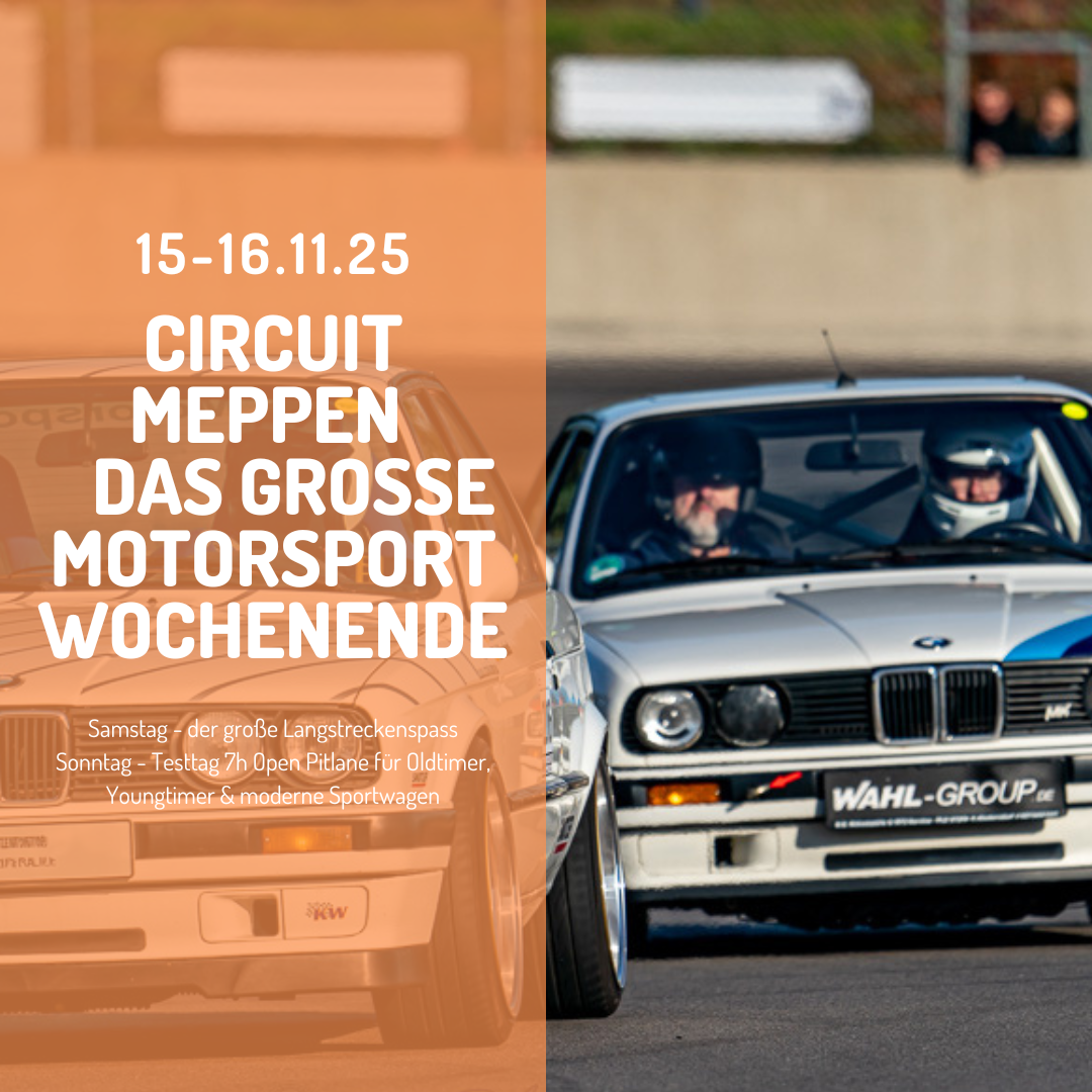 Motorsport Wochenende Meppen November 2025 Trackday