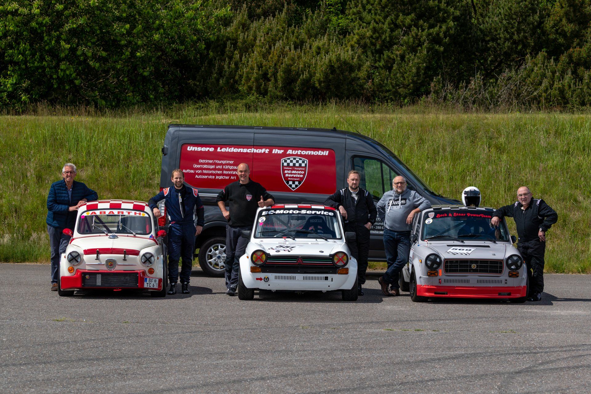 Rennstrecke Training für Gruppen 2025