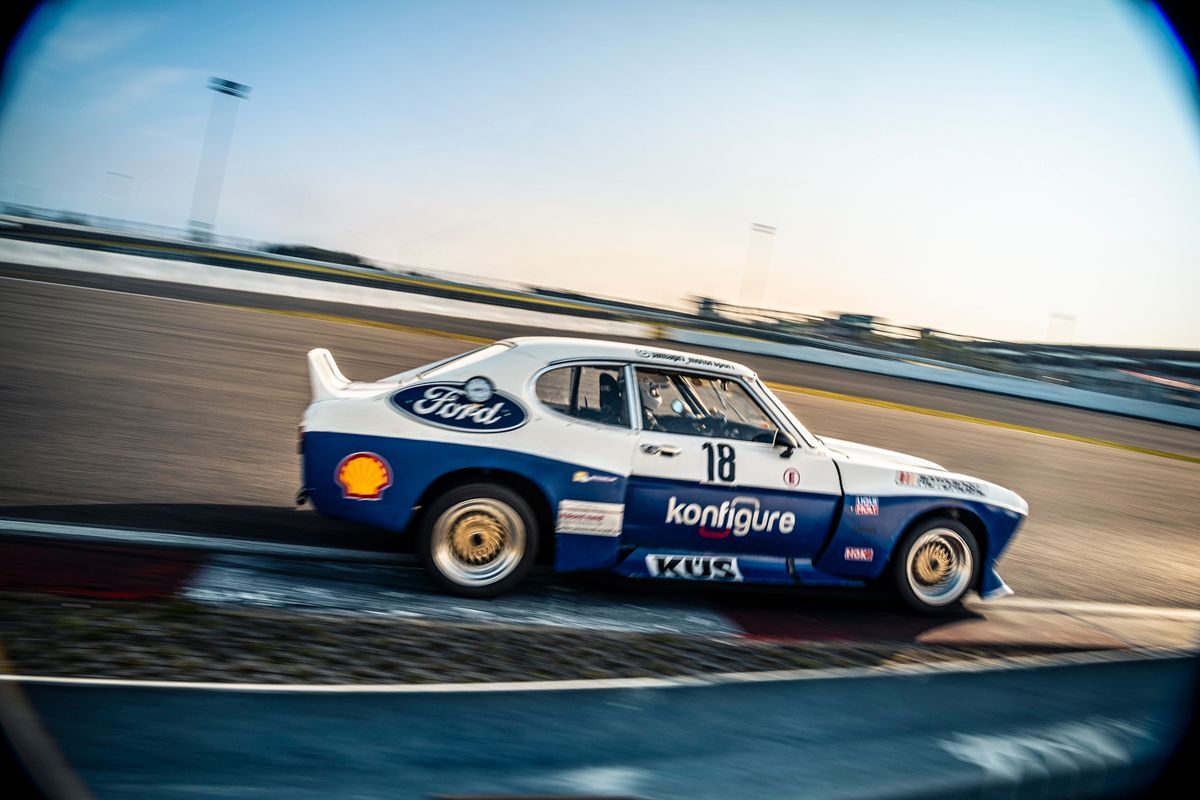 Ford Capri Rennstrecke 2025