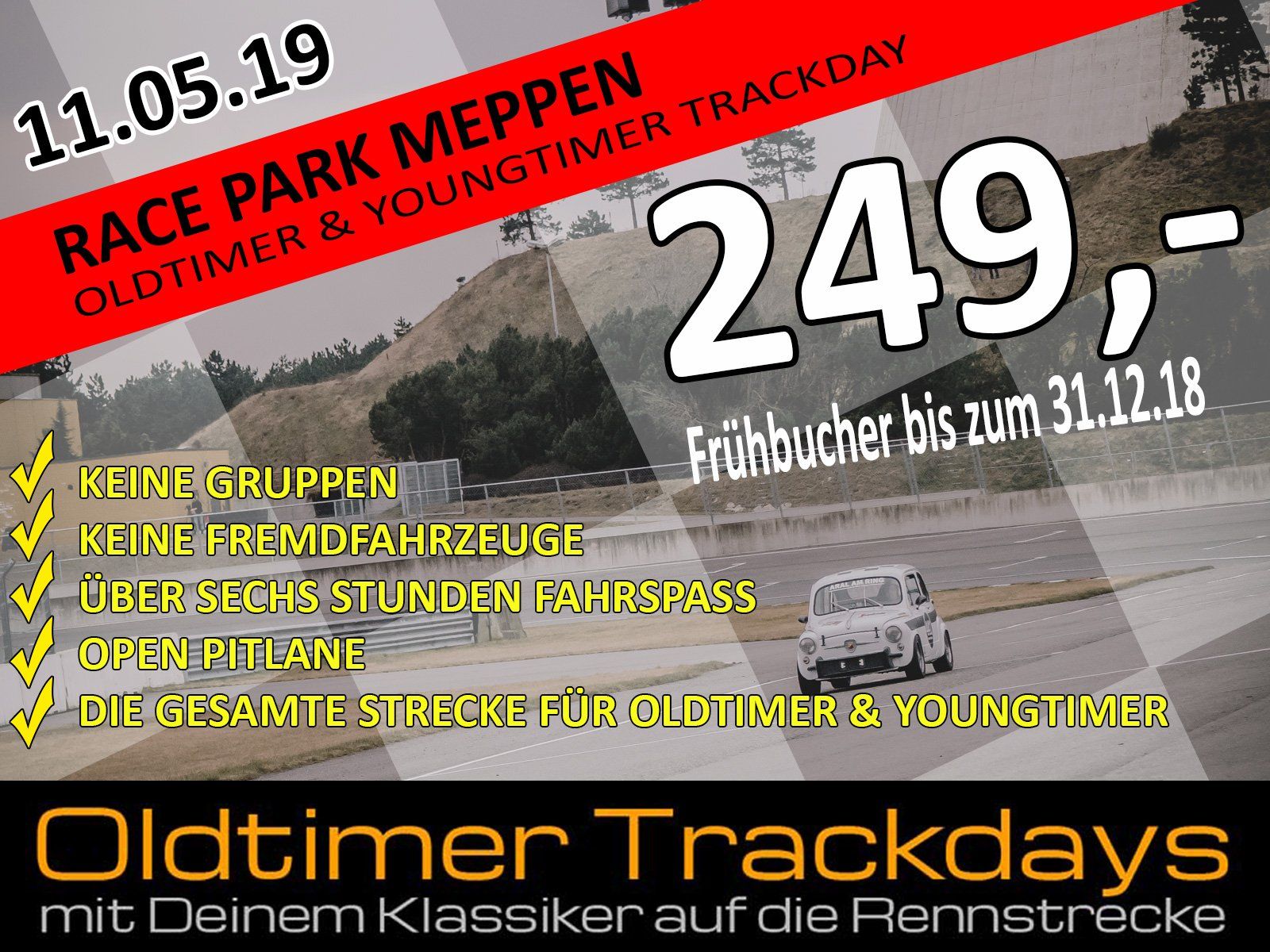 Trackday Racepark Meppen Oldtimer Trackdays Meppen 11.05.19
