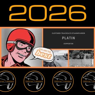 Oldtimer Trackdays Stammfahrer Platin 2026