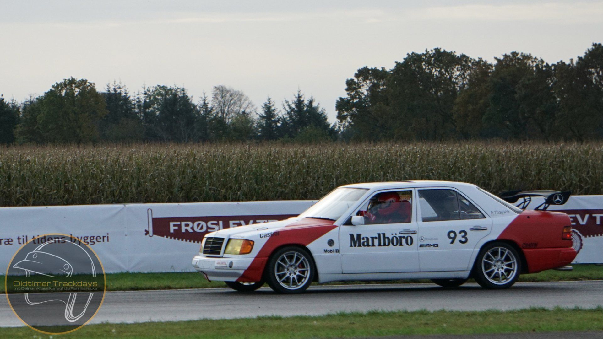 Mercedes W124 Marlboro Trackday Padborg