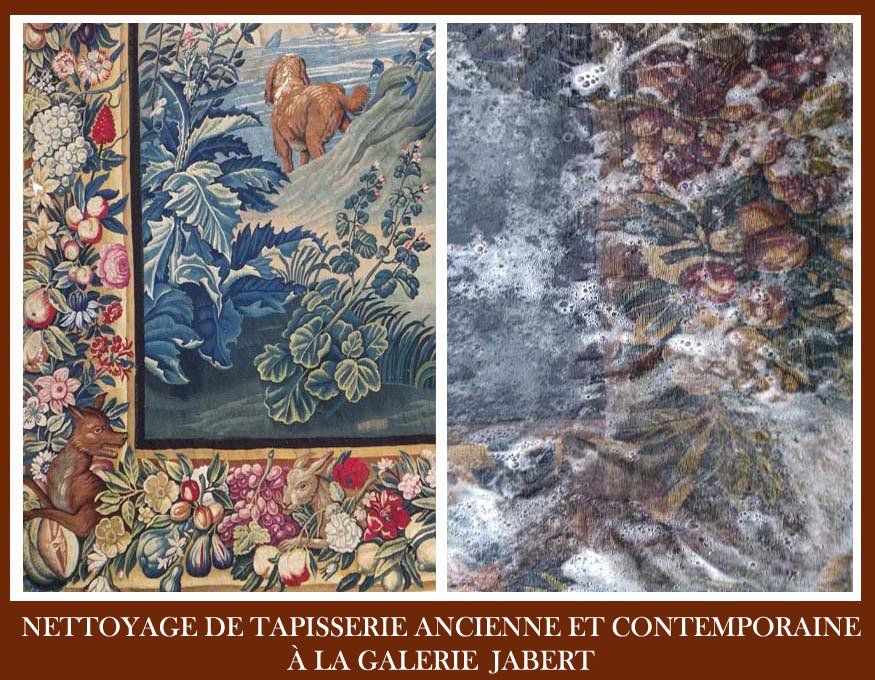 NETTOYAGE TAPISSERIE ANCIENNE CONTEMPORAINE|PARIS LYON NICE |GJ