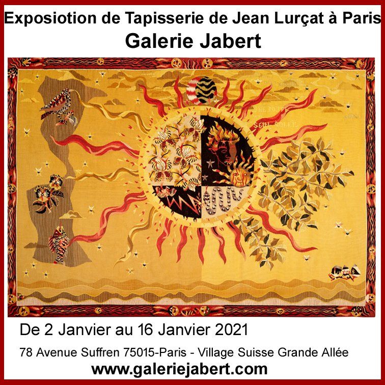 Exposition de Tapisserie de Jean Lurçat à Paris
