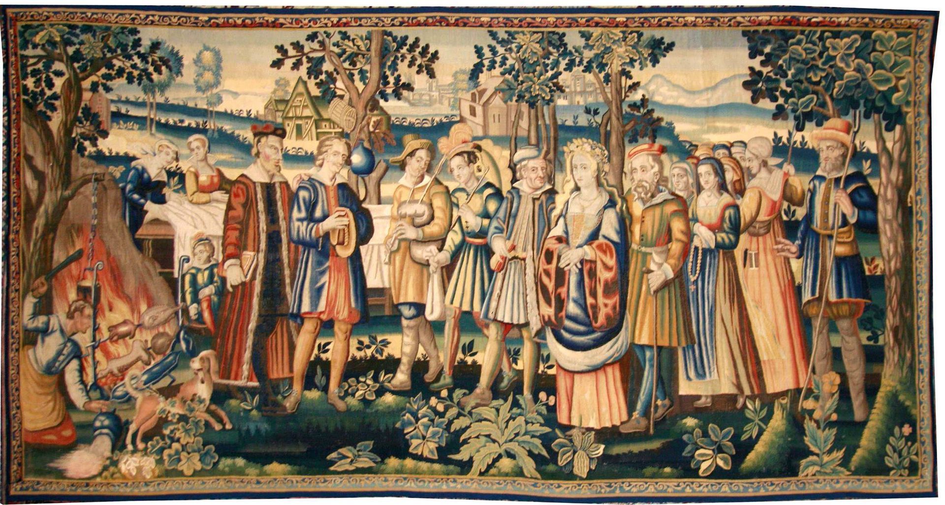 Tapisserie  Aubusson ancienne Tapisserie  Aubusson ancienne