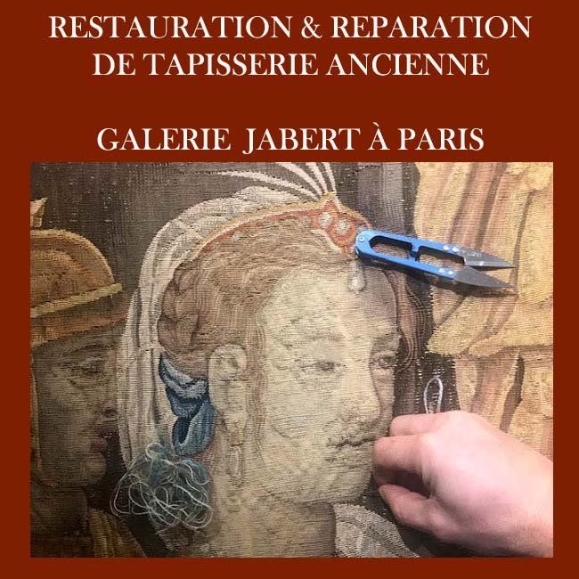RESTAURATION REPARATION TAPISSERIE ANCIENNE