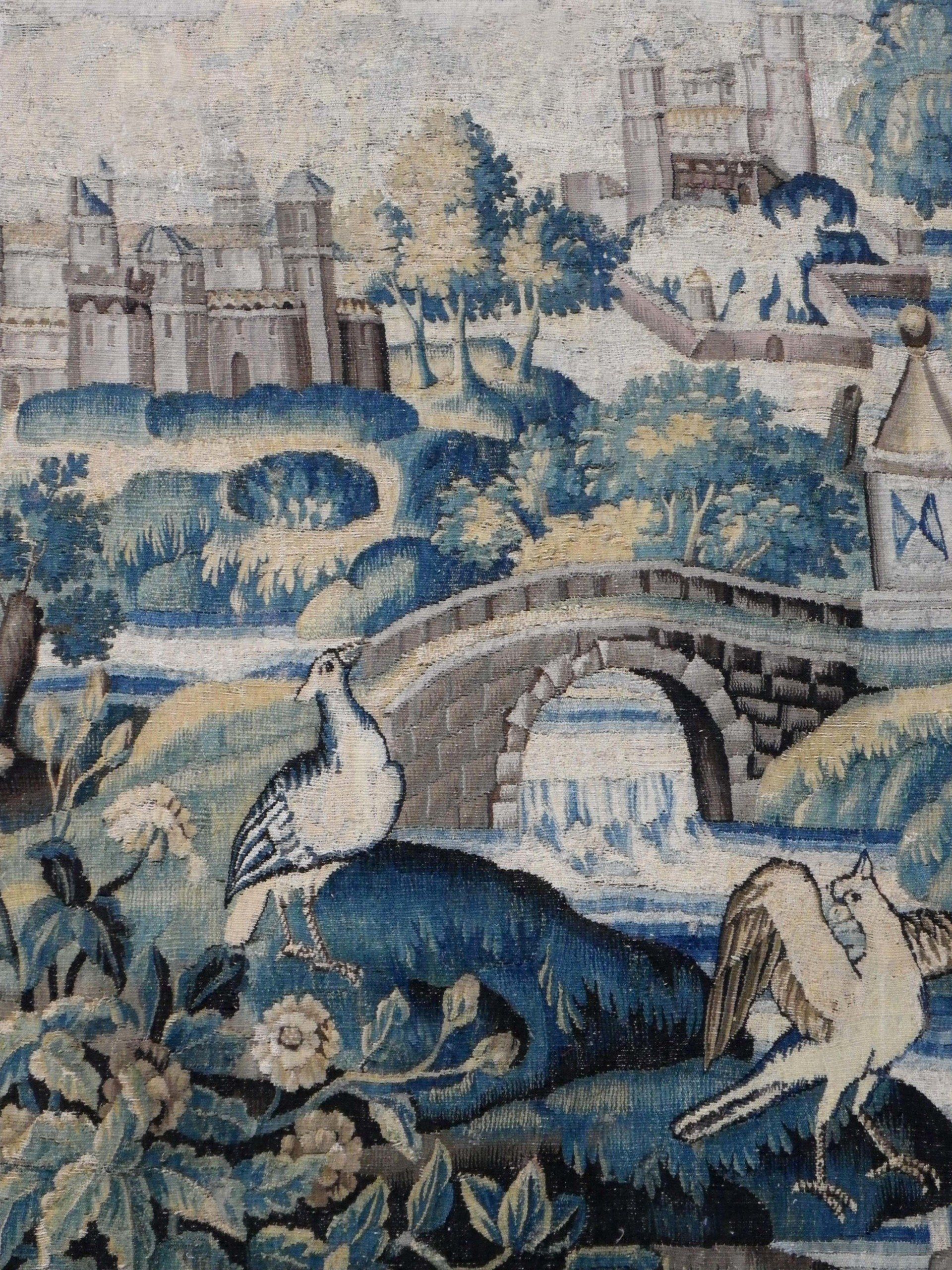 ANTIQUE AUBUSSON TAPESTRY  in  Versailles