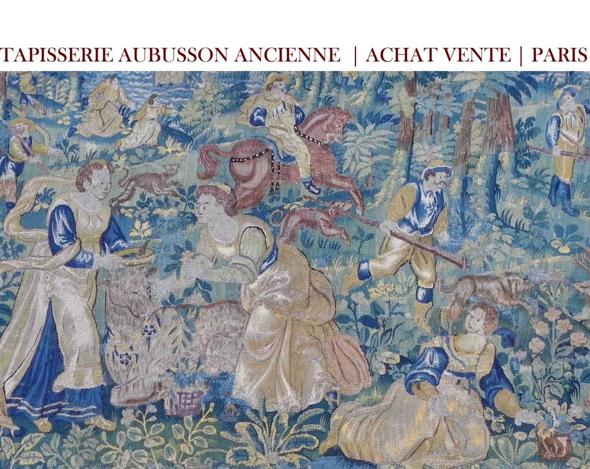 TAPISSERIE AUBUSSON ANCIENNE | ACHAT VENTE | PARIS