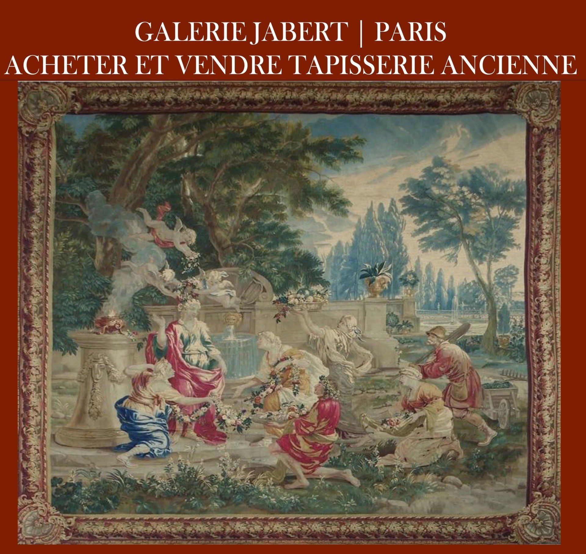 Tapisserie Ancienne Bruxelles | Le printemps | Paris 75 Tapisserie Ancienne Bruxelles | Le printemps | Paris 75