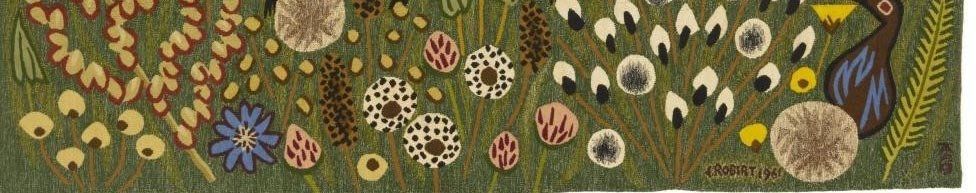 Tapisserie signée dom robert Tapisserie signée dom robert