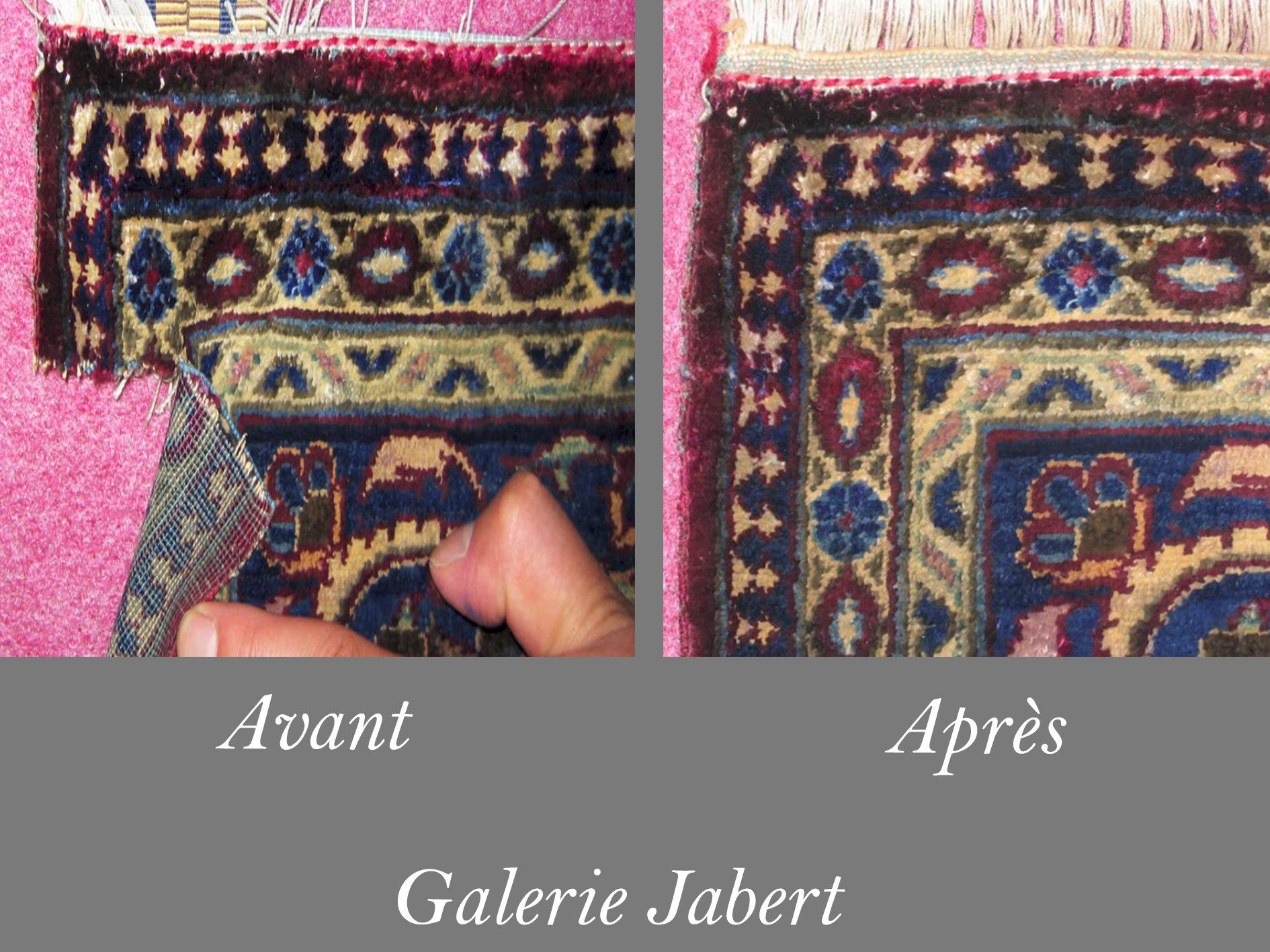 CLEANING RESTORATION OLD RUG 158 CLEANING RESTORATION OLD RUG 158