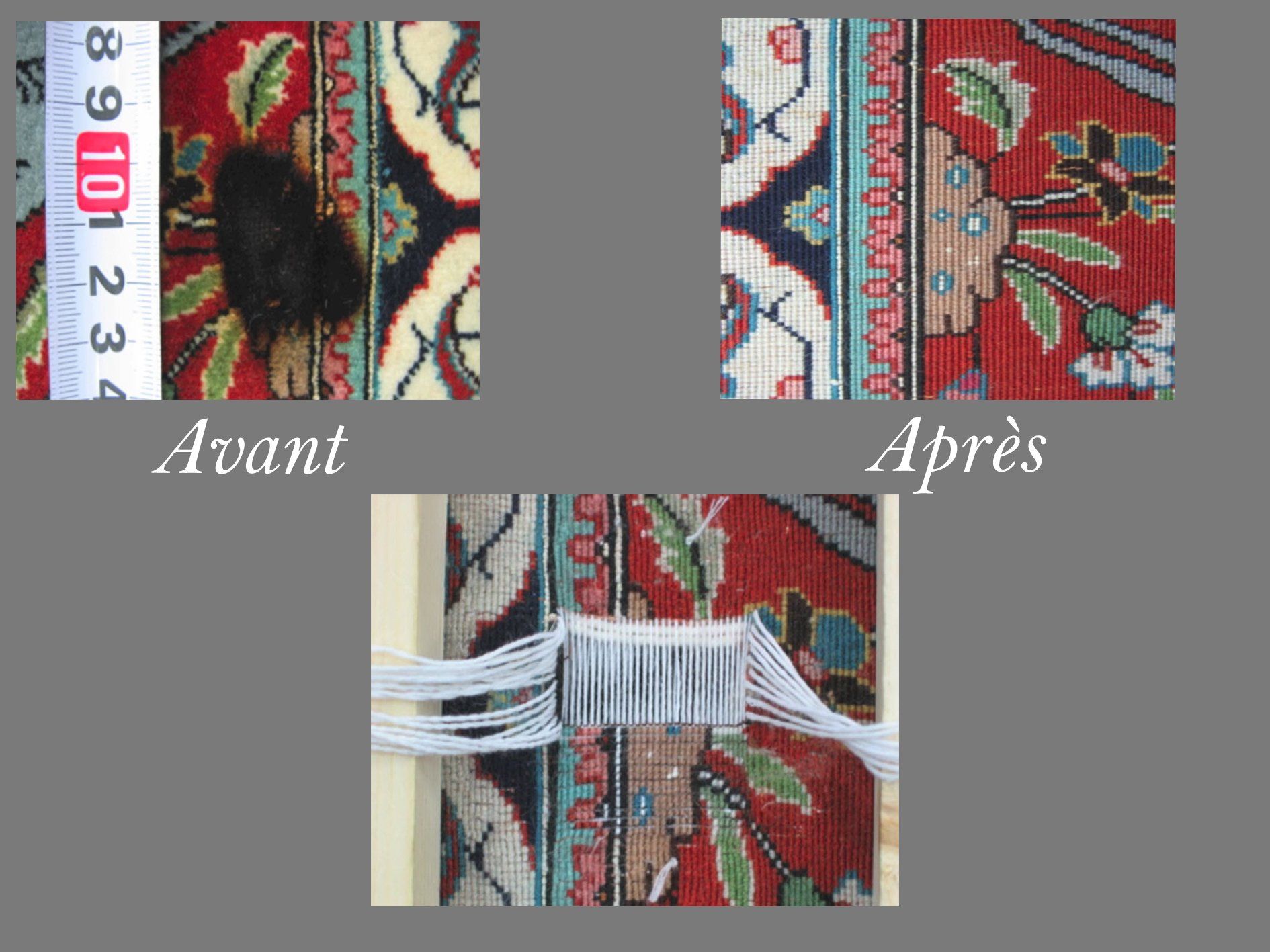 CONSERVATION ET RESTAURATION DU TAPIS ANCIEN PARIS CONSERVATION ET RESTAURATION DU TAPIS ANCIEN PARIS