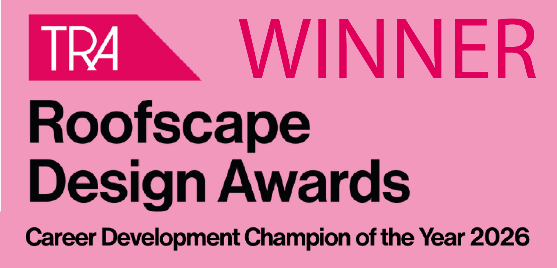 Winner Career Development Champion of the Year 2026