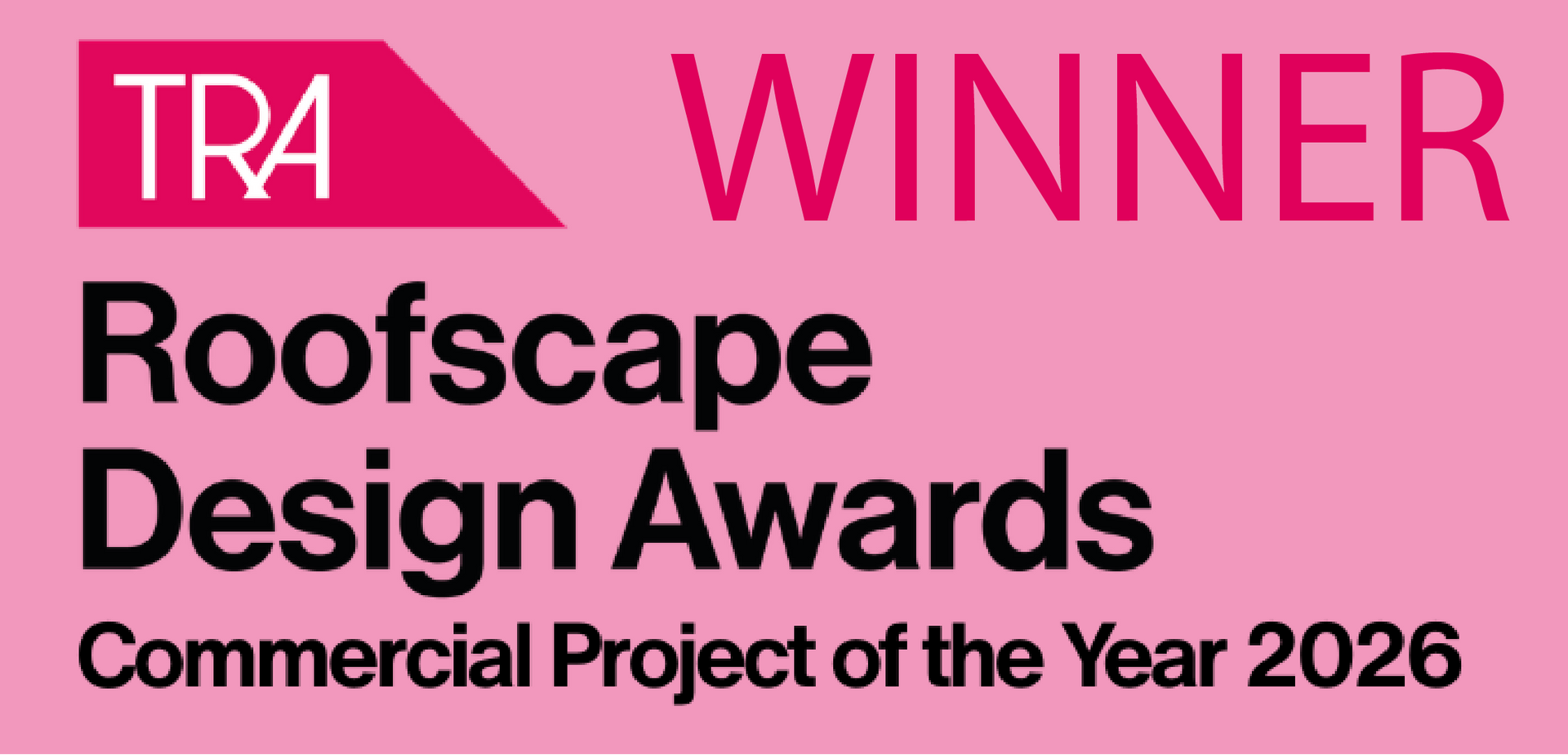 Winner commercial Project of the Year 2026