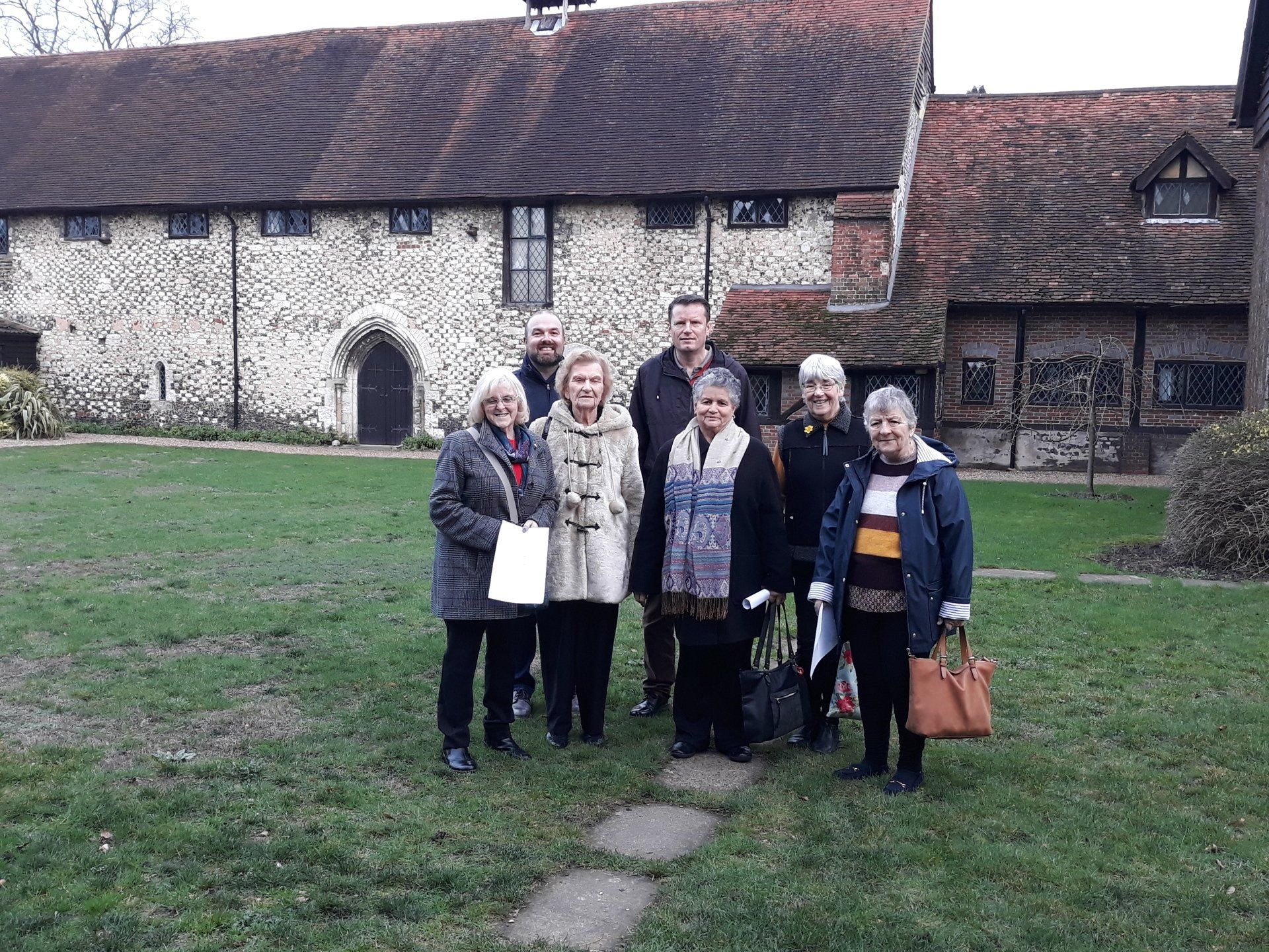Choir singing at Burnham Abbey