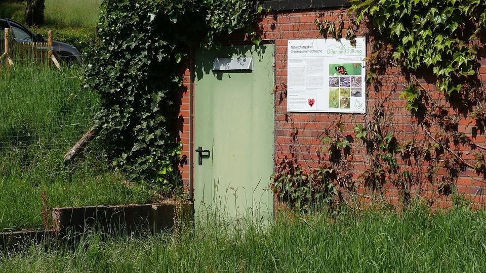 Die neue Infotafel in Gronenborn