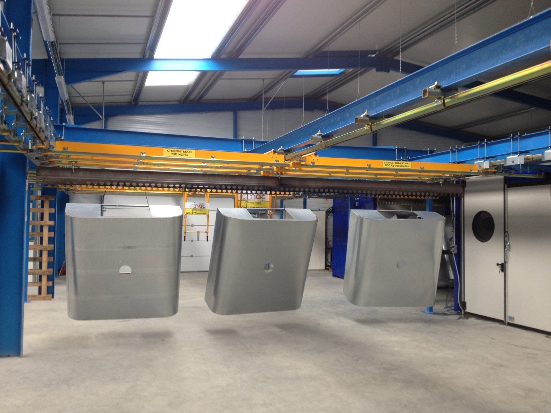 Transportadores aéreos y manutención aérea