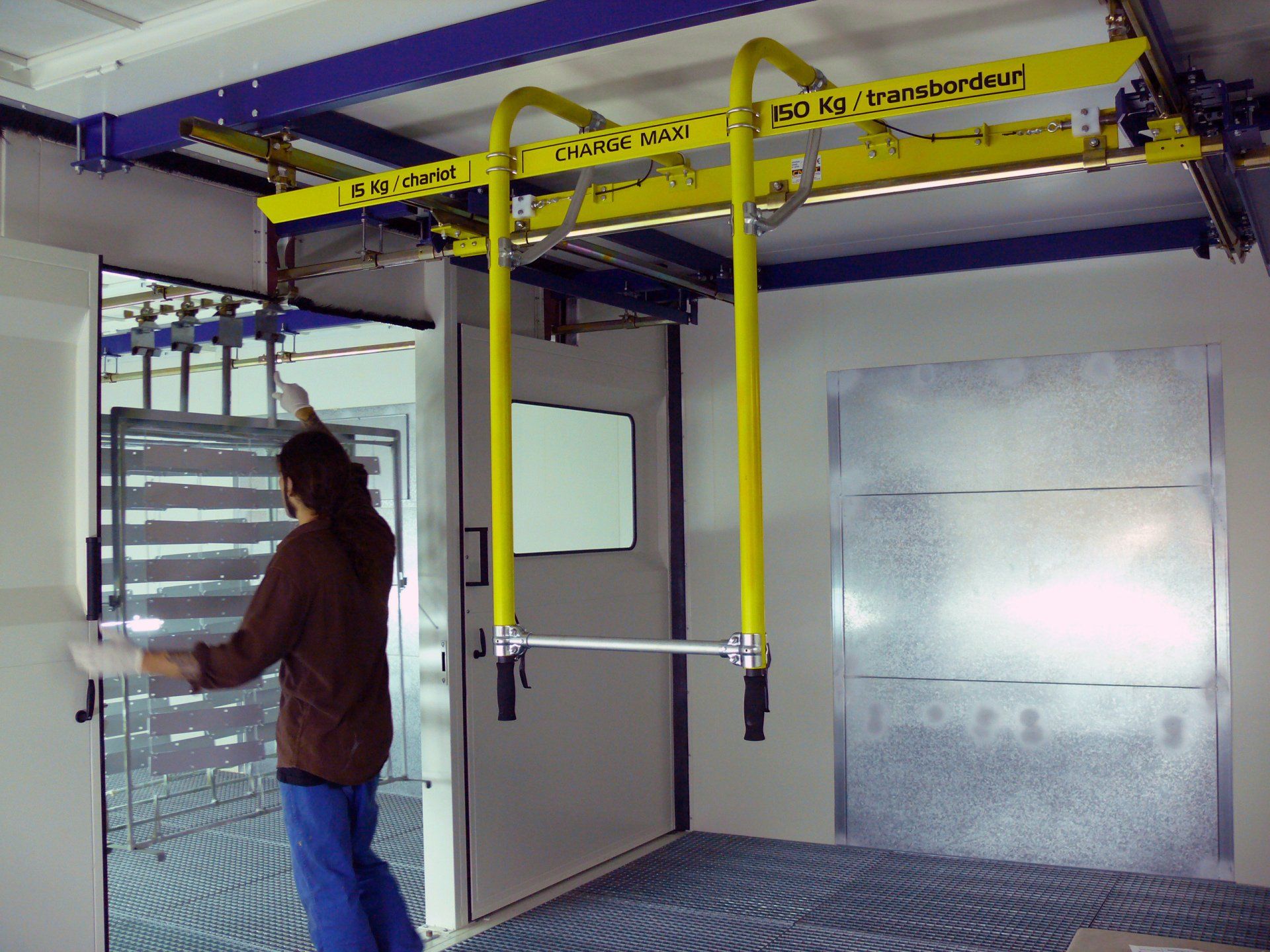 Convoyeur traitement de surface