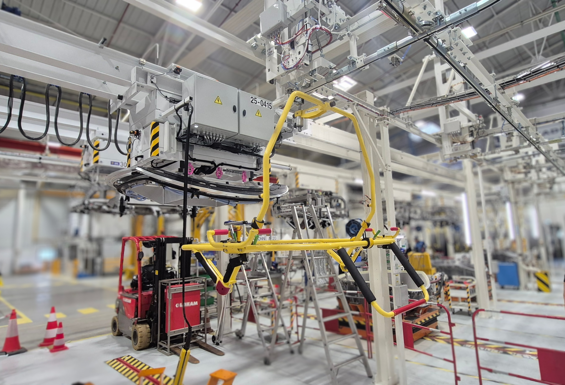 Convoyeur aérien CMAT : une nouvelle réalisation dans le secteur aéronautique