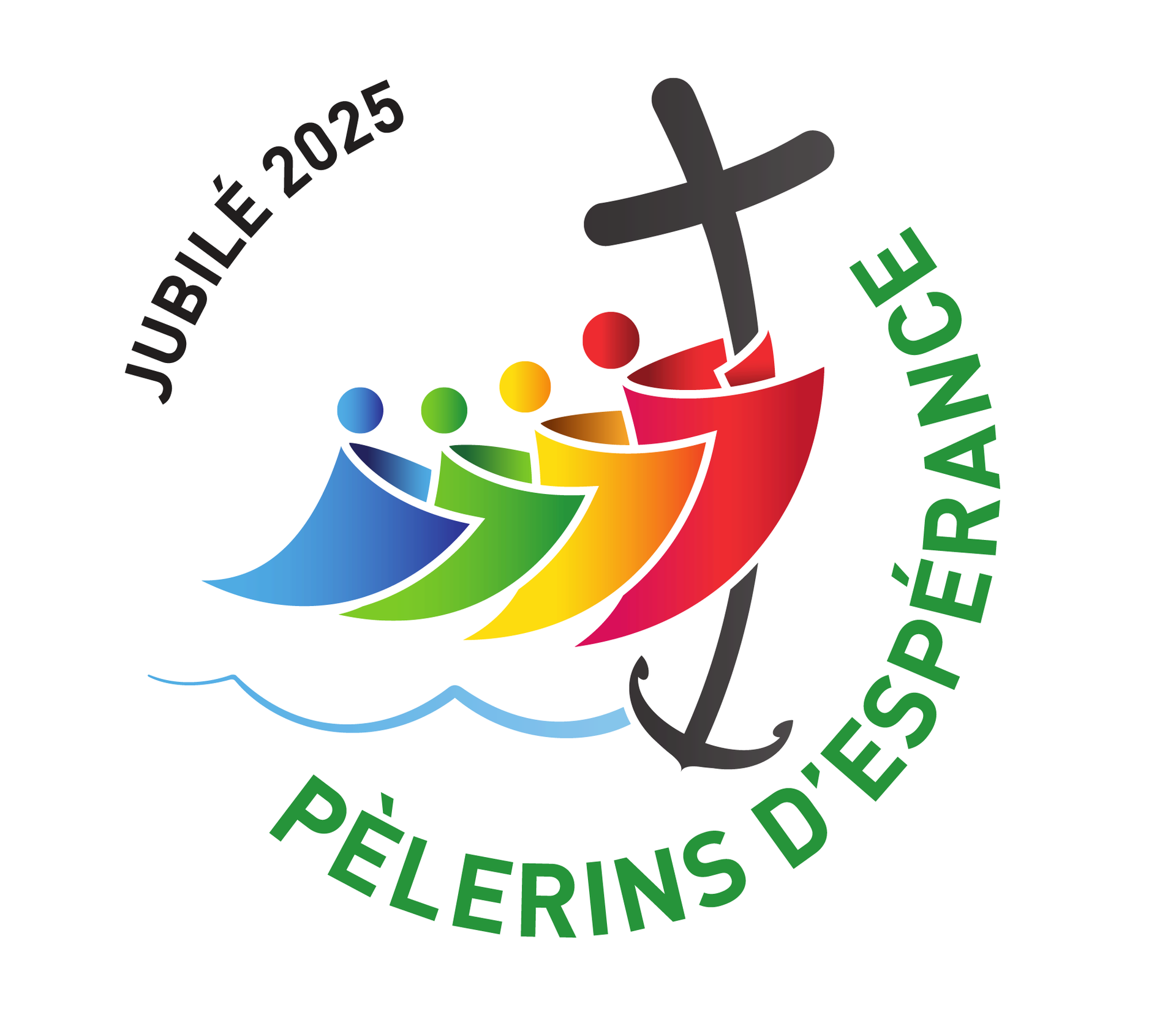 logo jubilé 2025 pèlerins espérance