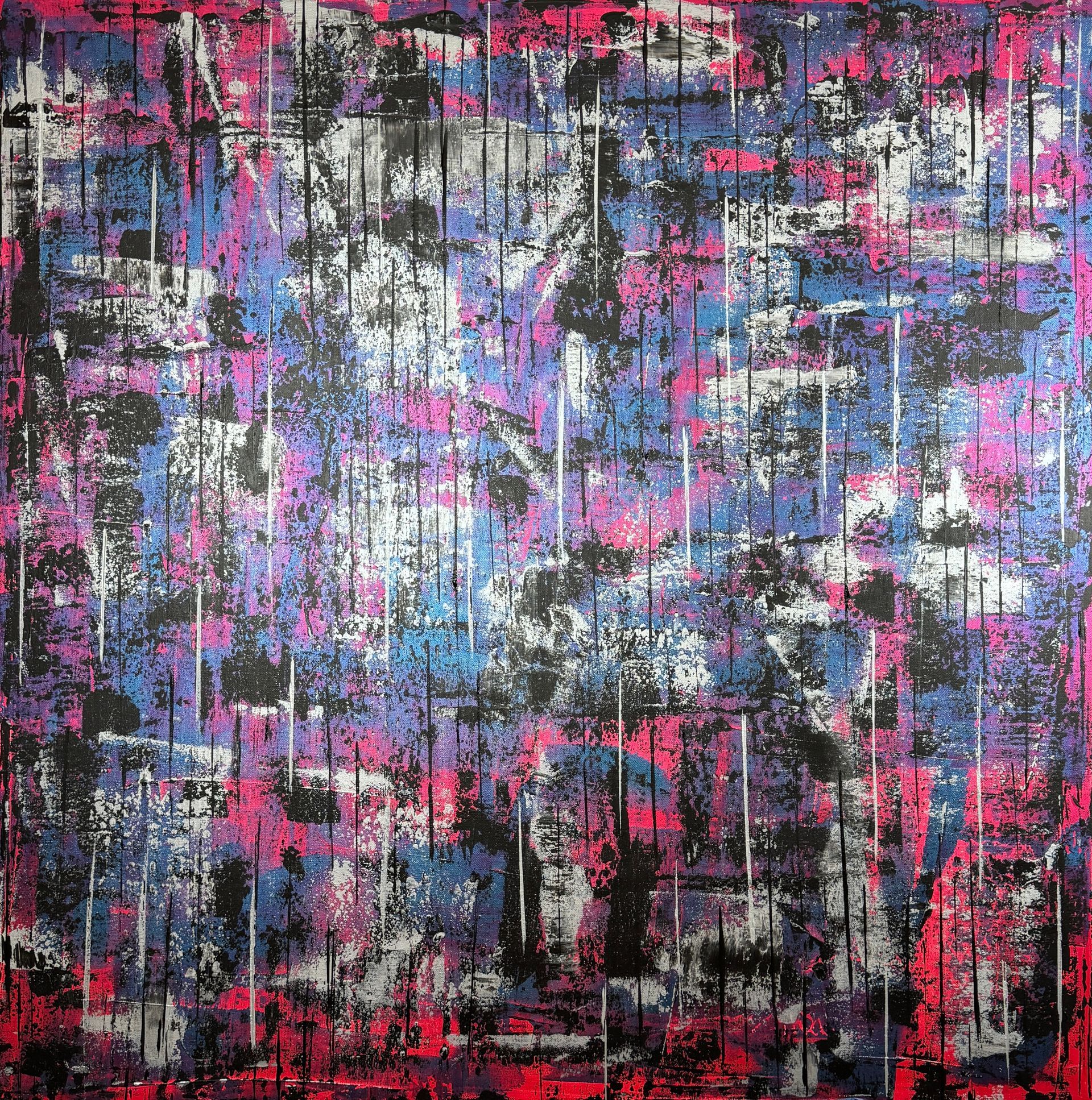 square abstract painting