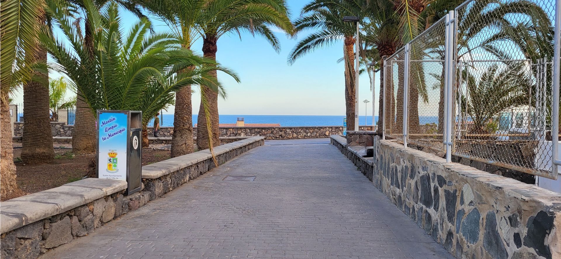 Weg zum Strand Playa del Ingles