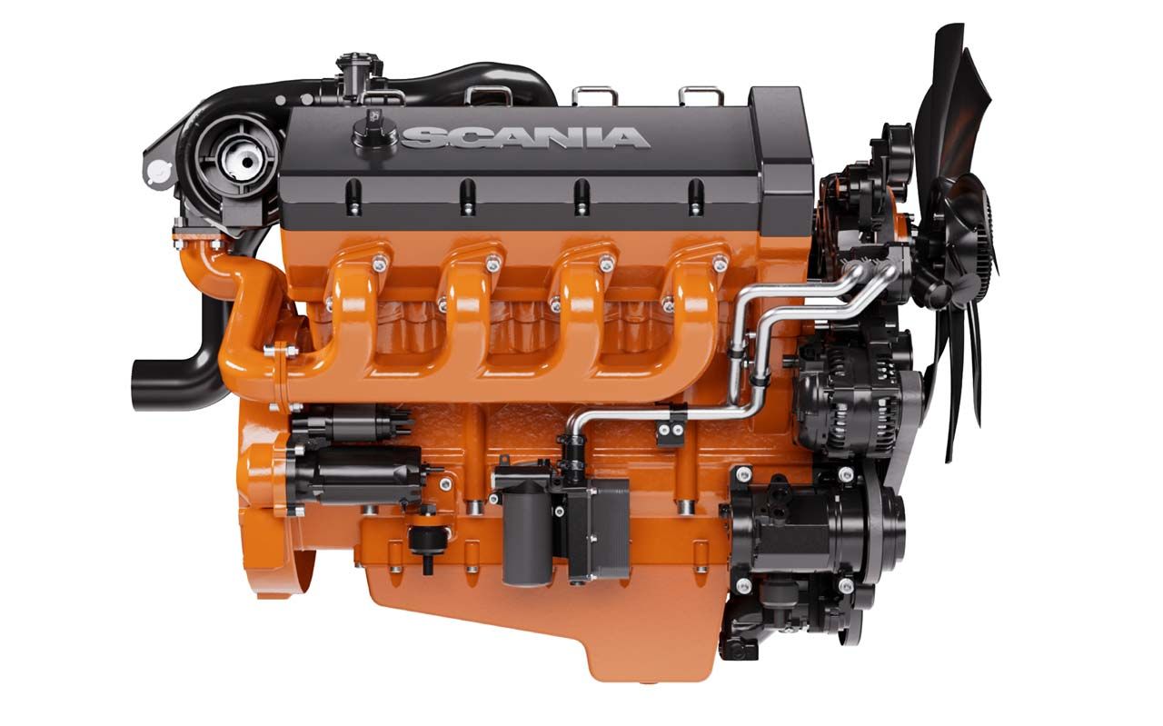 scania motorblock