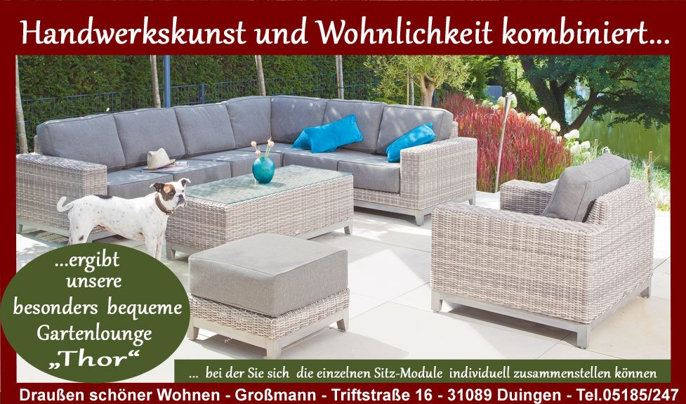 Gartenmöbel Lounge Thor,